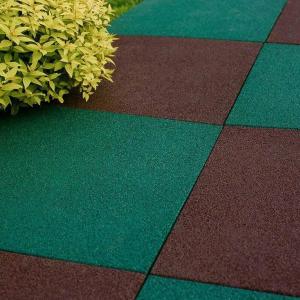 Резиновая брусчатка 98х98 (1.5 см)