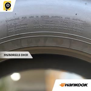 "HANKOOK"315/60R22.5 PR16 DH31