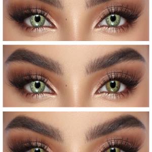 #0328 0.00 2PS  Цветные КАРИЕ контактные линзы, для красоты. 2 Линзы.