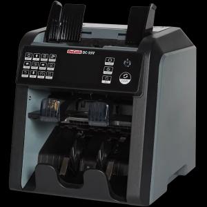 МУЛЬТИВАЛЮТНЫЙ СЧЁТЧИК БАНКНОТ 2-Х КАРМАННЫЙ (2 CIS) DOCASH DC-55V