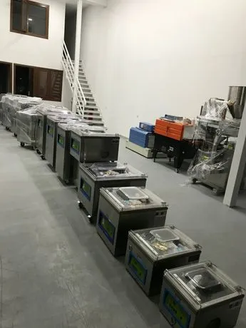 Zaminli ikki kamerali vakuumli qadoqlash mashinasi.