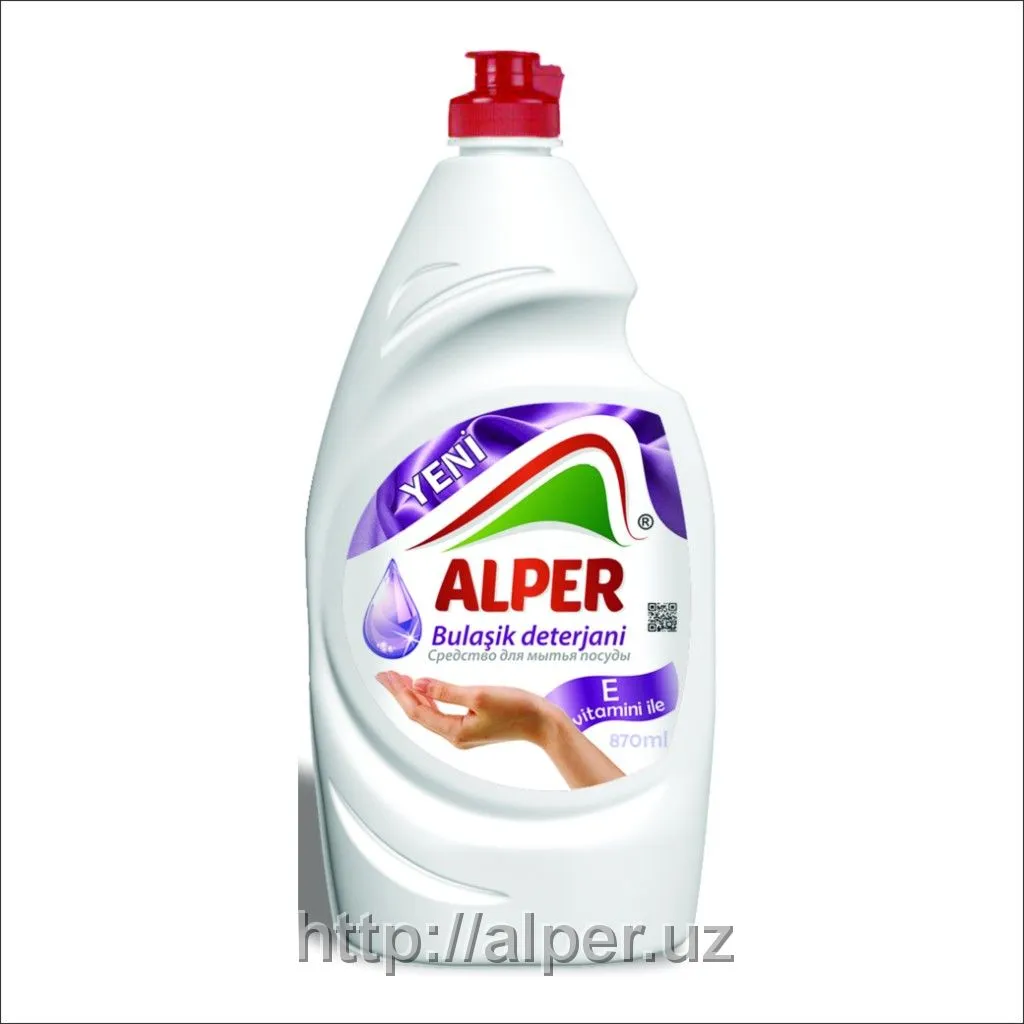 Idish yuvish uchun suyuqlik "Alper Glycerol" 870 ml