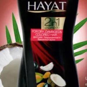 Shampun "Hayat 2 in 1" kokos va glitserin moyi bilan 400 ml