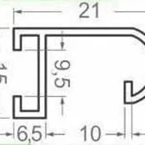 Багет алюминиевый