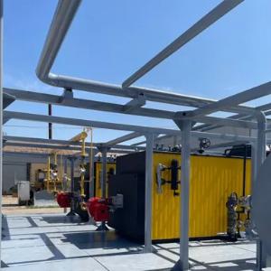 Паровые котлы 500 кг/ч с насосным узлом  и газовой горелкой Baite