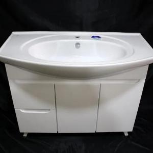 Мебельная раковина Энигма 100 №2, с тумбой