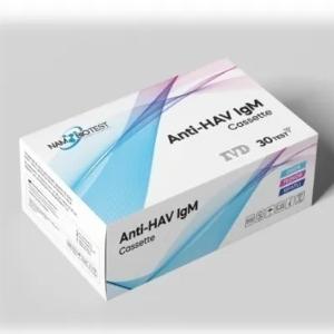 Экспресс-тест HAV IgM антител на человека (W/S/P)