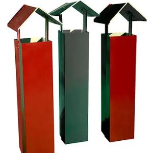 Трубный дымоход квадратный