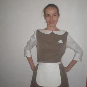 Костюм (рубашка,фартук-платье)