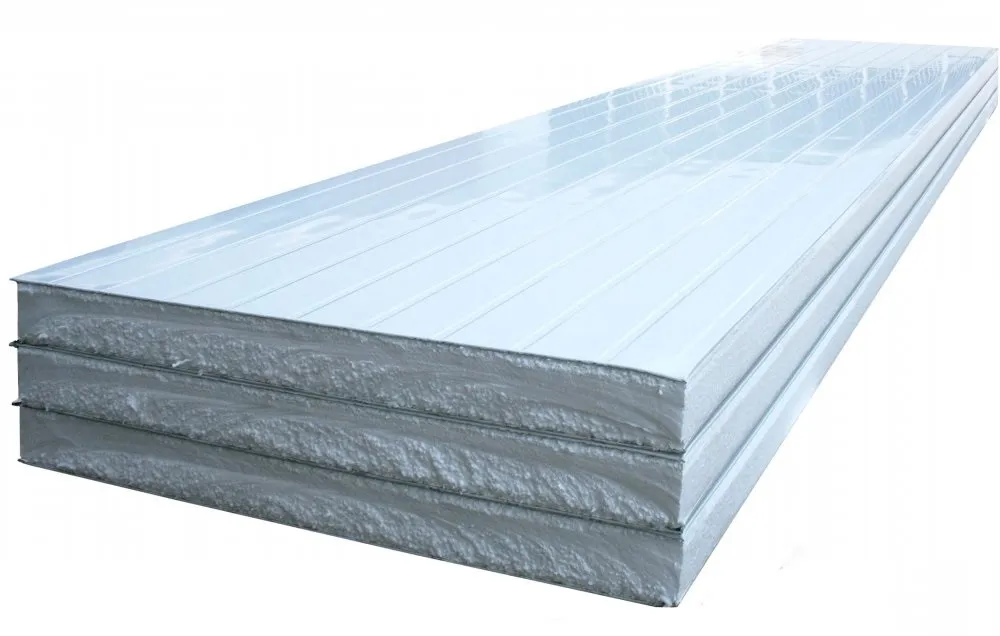 Sendvich panellari RAL1015 - bej, RAL9003 - oq, qalinligi 50 mm
