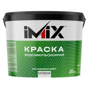 IMIX краска водоэмульсионная "EXTERIOR" 20 кг