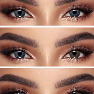 S3-662 BROWN 0.00 0.00 2PS Цветные КАРИЕ контактные линзы, для красоты. 2 Линзы.