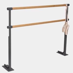 Хореографический напольный двухрядный балетный станок длиной 1500мм 