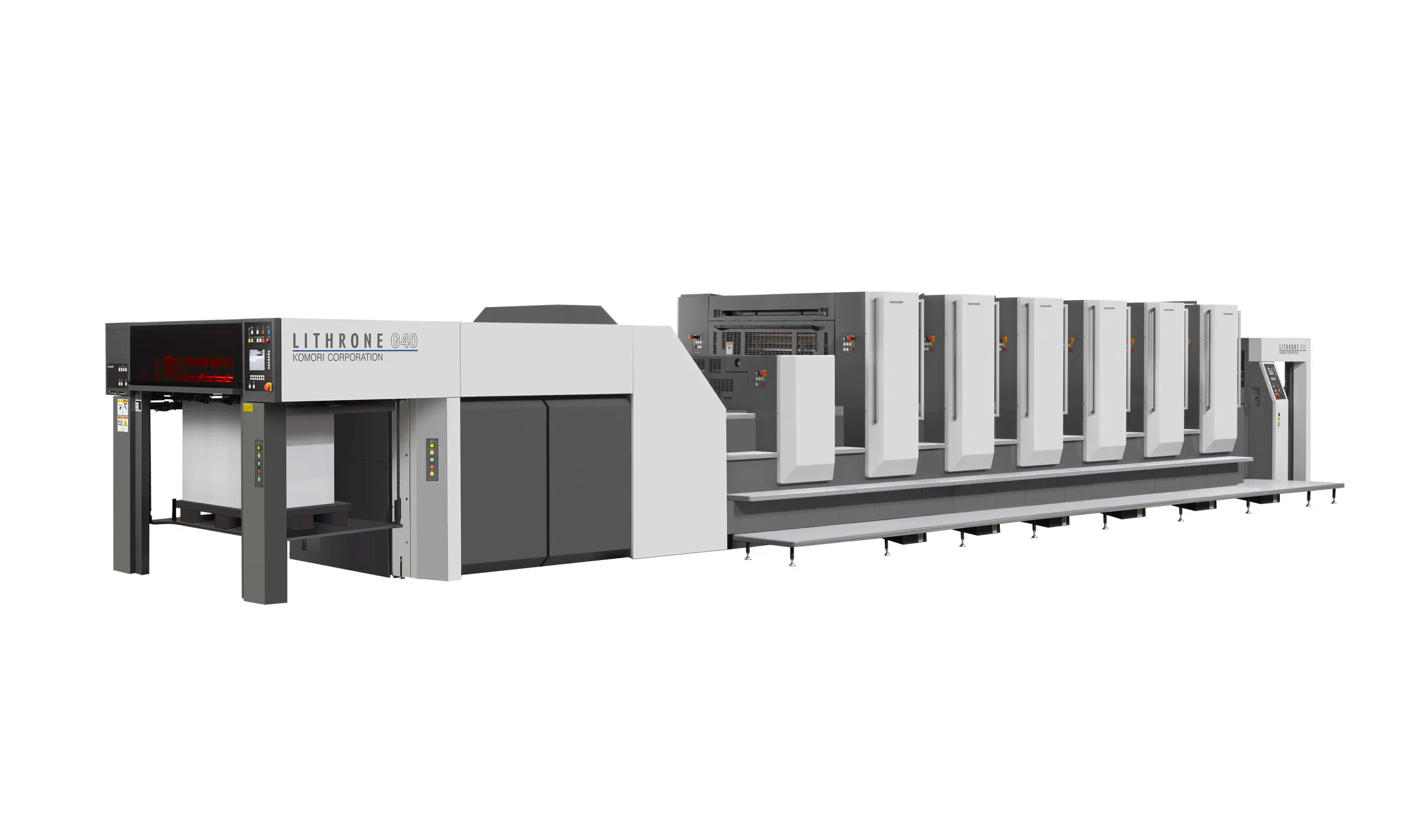 B1 formatli varaqli ofset bosma mashinasi Komori LITHRONE G40