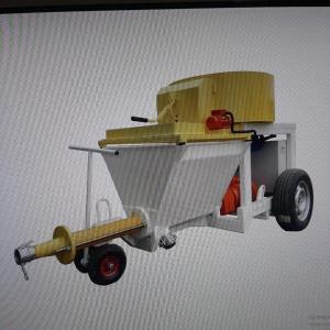 Штукатурная станция с героторным насосом