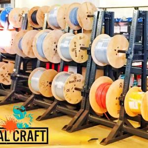 Стеллаж для катушек (бухты)