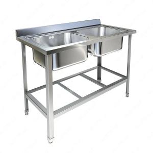 Ikki lavabo, zanglamaydigan po'lat