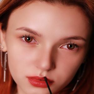  NA-14 HAZEL 0.00 Цветные КАРИЕ контактные линзы, для красоты. 1 Линза