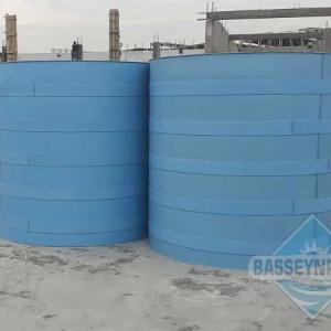 Ichimlik uv uchun eko-sig'im 7m3, tonna 7000 litr, rezervuar, bak, bochka