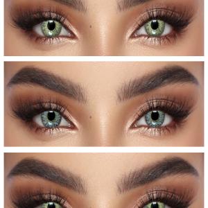 S3-431 PEARL GRAY  0.00 2PS  Цветные СЕРЫЕ контактные линзы, для красоты. 2 Линзы.
