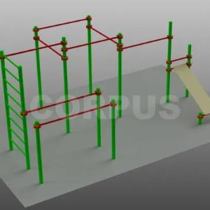Спортивный комплекс «Гимнастическая площадка» Код 5011
