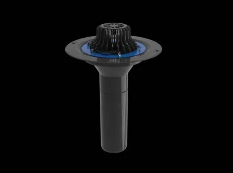 Воронка парапетная ПВХ PLASTFOIL VORTEX, длина 450 мм