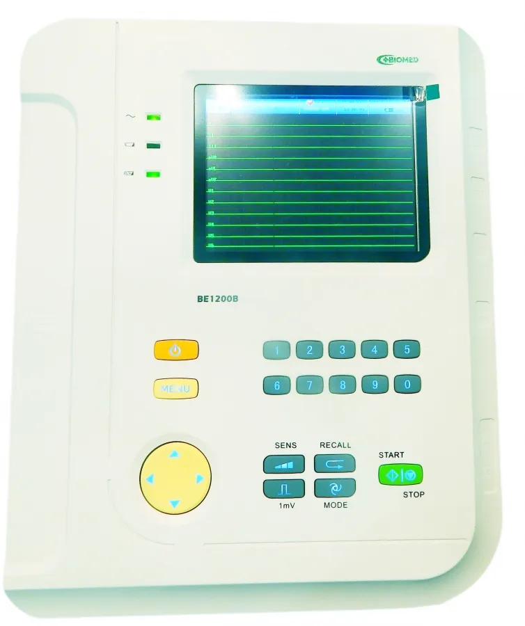 1/3 kanalli portativ elektrokardiograf HeartScreen 60-IKO (EKG apparati)