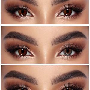 S3-471 SWEETY GRAY  0.00 2PS с Каплей Цветные СЕРЫЕ линзы, 2 Линзы+Капли для глаз в Подарок.