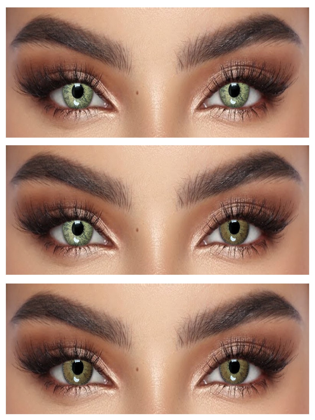 NA-13 DARK BROWN 0.00 Цветные КАРИЕ контактные линзы, для красоты. 1 Линза