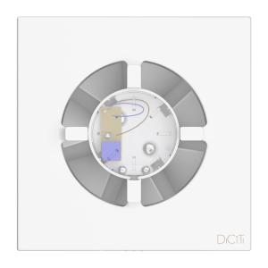 Вентилятор вытяжной Aeon 4С D100 обратный клапан Diciti