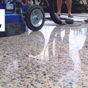 Полированный бетонный пол