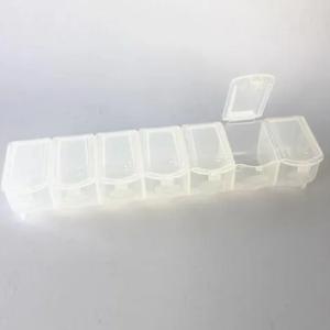 Таблетница на 7 ячеек (oрганайзер, футляр, контейнер, кейс, аптечка)