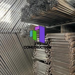 Iskala D-Ø40 quvur devori 2,5 mm, galvanizli, Xitoy