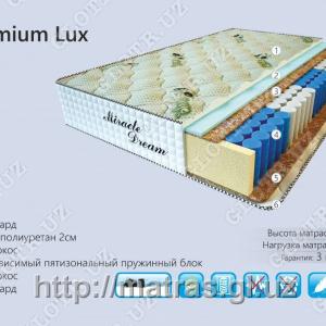 Anatomik matras Premium Lux