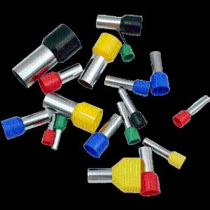 Наконечник штыревой втулочный изолированный НШвИ 4008 (уп 200шт)