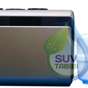 Kulrang bardoshli plastik qutidagi 5 tomonlama teskari osmos filtri