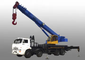 Автокран CST-50 на шасси КАМАЗ (8х4)