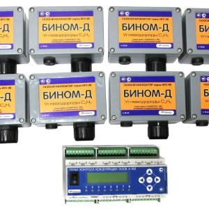 Мультигазовая система контроля концентрации газов А-4М СККГ и А-8М СККГ