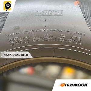 "HANKOOK"315/70R22.5 PR18 DH31