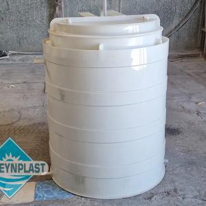 Polipropilendan tayyorlangan kimyoviy reaktor 750 litr