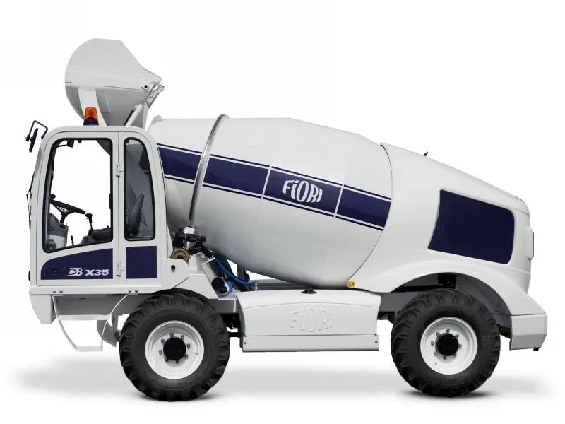 O'z-o'zidan yuklanadigan beton aralashtirgich Fiori DB X35
