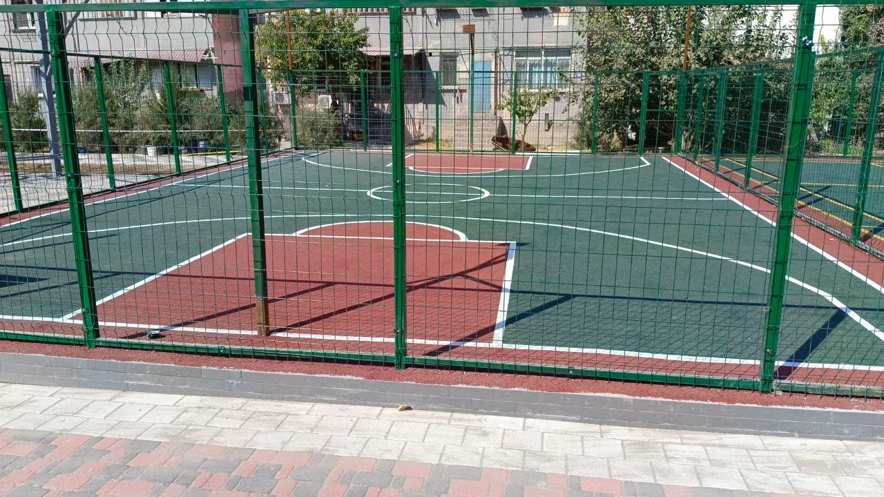 Basketbol maydoni uchun kauchuk qoplama