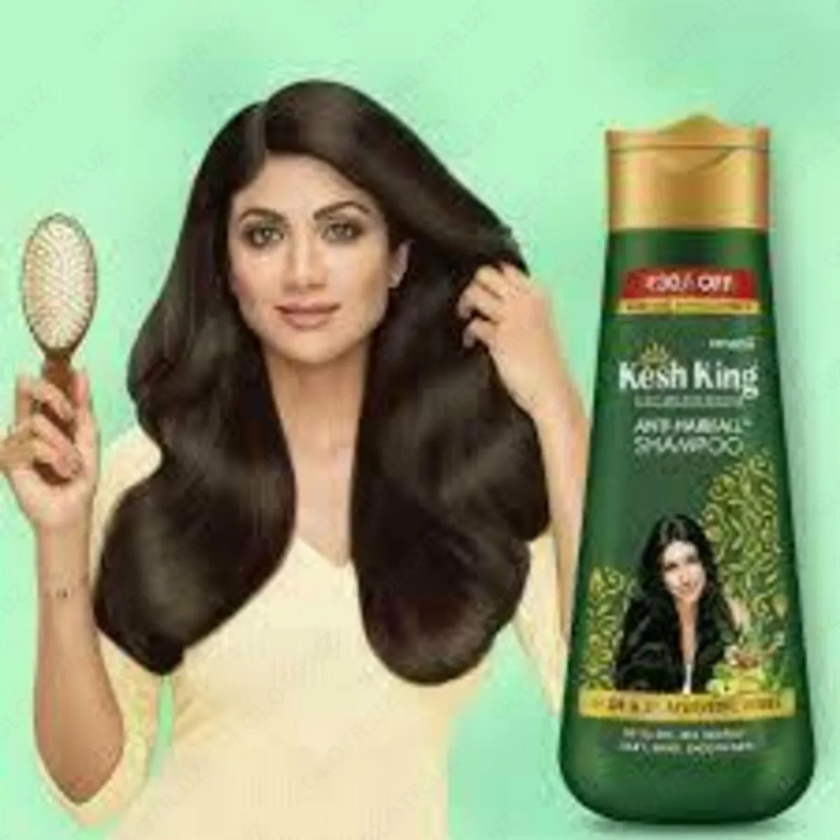 Soch to'kilishi uchun Ayurveda dorivor shampun - Kesh King