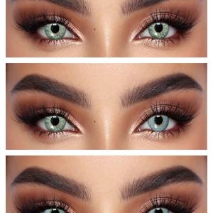 S3-448 L.BLUE  0.00  Цветные ГОЛУБЫЕ контактные линзы, для красоты. 1 Линза