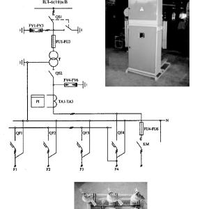To'liq qutbga o'rnatilgan transformator podstansiyasi KTPlari