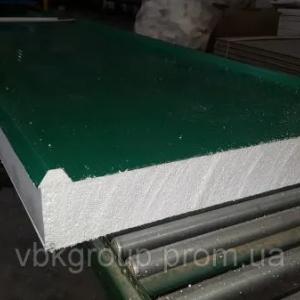 Кровельные Сендвич панели, RAL 3005бордовые, 5002синие, 50мм