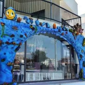 Оформление объемными большими фигурами 3D