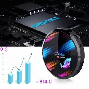 Смарт приставка H96MAX X3 androidtv box.4/32gb