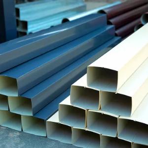 Сливная труба квадратная