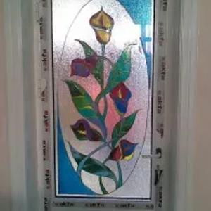 Двери алюминиевые